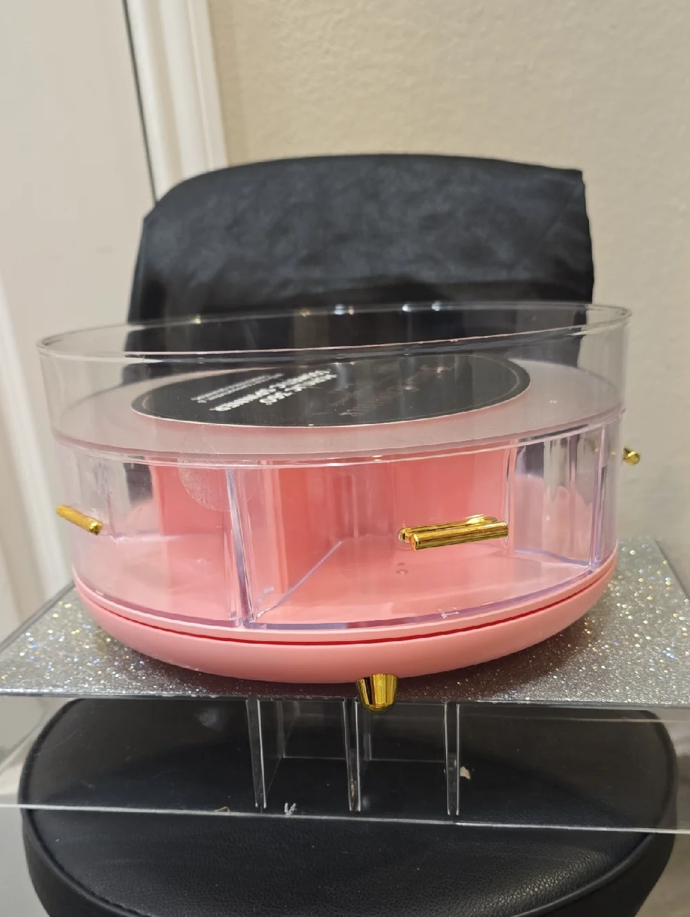 Juicy Couture rotating acrylic